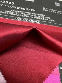 KR2000 YARN DYED SATIN[Textile / Fabric] Character Fabric Sub Photo