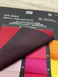 KR2000 YARN DYED SATIN[Textile / Fabric] Character Fabric Sub Photo