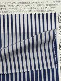 44015 Maruude Cotton Light Weather Cross Stripe & Check[Textile / Fabric] SUNWELL Sub Photo