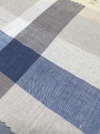 A-8053 Linen Check[Textile / Fabric] ARINOBE Sub Photo