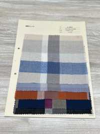A-8053 Linen Check[Textile / Fabric] ARINOBE Sub Photo
