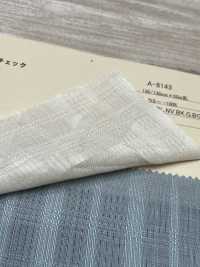 A-8143 Ramie Dobby Check[Textile / Fabric] ARINOBE CO., LTD. Sub Photo