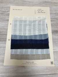 A-8143 Ramie Dobby Check[Textile / Fabric] ARINOBE CO., LTD. Sub Photo