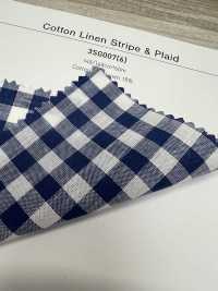 3SG007(6) Cotton Linen Stripe & Plaid[Textile / Fabric] Sub Photo