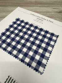 3SG007(6) Cotton Linen Stripe & Plaid[Textile / Fabric] Sub Photo