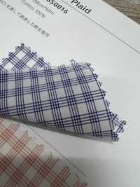 3SG016 Cotton Poplin Plaid[Textile / Fabric] Chambray Sub Photo