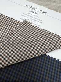 3SG034 Polyester/cotton Plaid[Textile / Fabric] Chambray Sub Photo