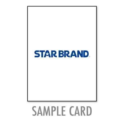 STAR BRAND Sample Card