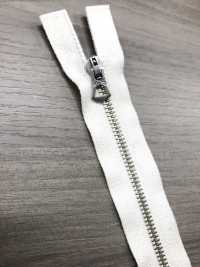 4-N-CO-OR WALDES® Vintage Zipper , Nickel Silver , Size 4, Cotton Tape, Open Asahi Fastener Sub Photo