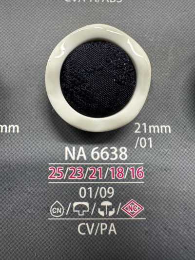 NA6638 Cap And Close Post Combination Covered Button