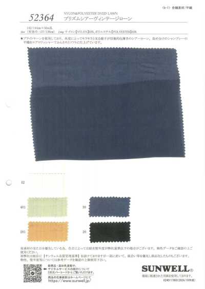 52364 Prism Sheer Vintage Lawn