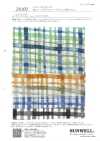 28102 80s Lawn Miracle Wave Check Print