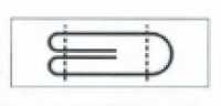 M-8000-ST-2 M-8000 Flame-retardant Roll ST-2 (Four-fold Side Stitch)[Ribbon Tape Cord] STAR BRAND (Hoshika) Sub Photo