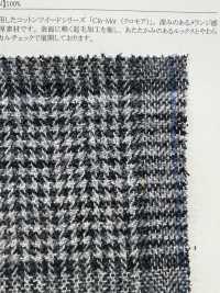 26253 Clo-Mor Cotton Herringbone Classical Check[Textile / Fabric] SUNWELL Sub Photo