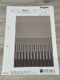 SBN9219 60/1 Typewritter Cloth Stripe[Textile / Fabric] SHIBAYA Sub Photo