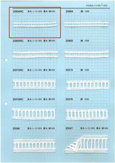 25604RC Chemical Ladder Lace