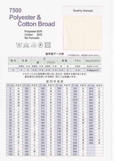 7500-BF T/C Broadcloth Bias Flat Tape