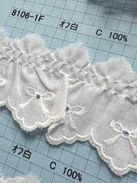 8106-1F Cotton Ruffle Lace Kyowa Lace Sub Photo