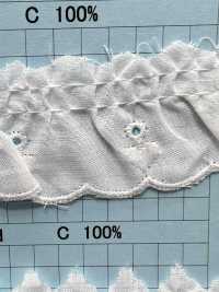 23461F Cotton Ruffle Lace Kyowa Lace Sub Photo