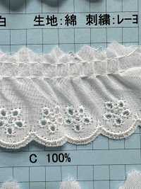 23476F Cotton Ruffle Lace Kyowa Lace Sub Photo