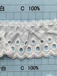 23708-1F Cotton Ruffle Lace Kyowa Lace Sub Photo