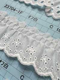 23704-1F Cotton Ruffle Lace Kyowa Lace Sub Photo