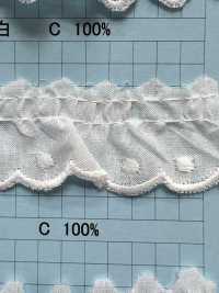 23646F Cotton Ruffle Lace Kyowa Lace Sub Photo