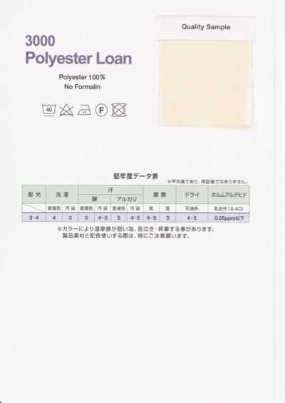 Polyester Lawn Double-fold Tape