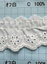 23707-1F Cotton Ruffle Lace Kyowa Lace Sub Photo