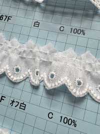 8367F Cotton Ruffle Lace Kyowa Lace Sub Photo