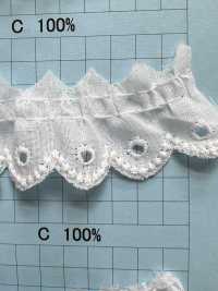 8367F Cotton Ruffle Lace Kyowa Lace Sub Photo