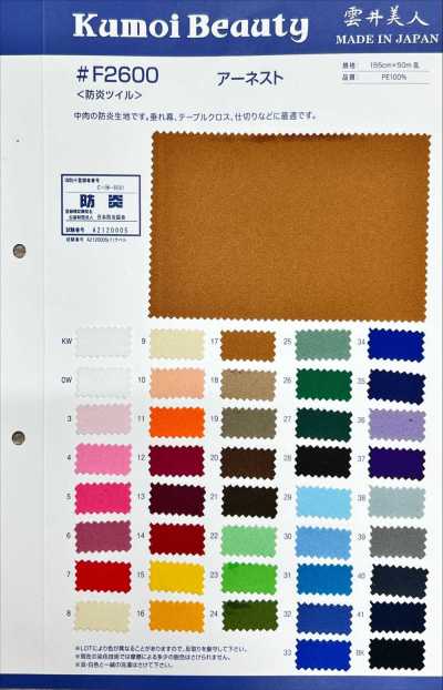 Flame-Retardant Twill (Earnest)