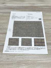 OM42328 Linen Twisted Heathered Tweed Check[Textile / Fabric] Oharayaseni Sub Photo