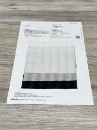 OM43674 Linen Linen Feather Stripe[Textile / Fabric] Oharayaseni Sub Photo