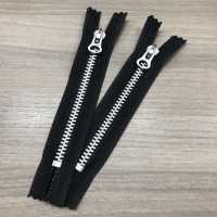 5-AL-E-C WALDES® Vintage Zipper Aluminum Size 5 Polyester Tape Closed End Asahi Fastener Sub Photo