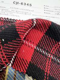 CH-6345 Triple Yarn Twill Check[Textile / Fabric] Kuwamura Fiber Sub Photo