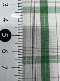 OM43675 60/1 Linen Typewritter Cloth Yarn-dyed Check[Textile / Fabric] Oharayaseni Sub Photo