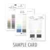 KYARA-SAMPLE Textile Sample Card
