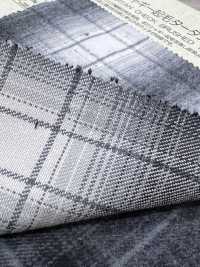 BC3401 30/2 Shaggy Fuzzy Tartan Check[Textile / Fabric] COSMO TEXTILE Sub Photo