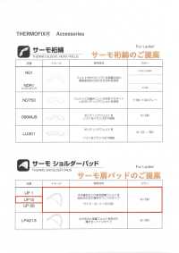 UP1S Thermo Shoulder Pads Tohkai Thermo Thermo Sub Photo