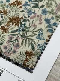 4025-1755-1 21W Corduroy Flowers[Textile / Fabric] HOKKOH Sub Photo