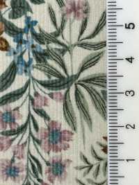 4025-1755-1 21W Corduroy Flowers[Textile / Fabric] HOKKOH Sub Photo