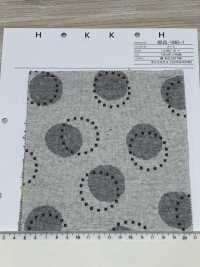 8025-1865-1 Knit 3-color Jacquard Dot[Textile / Fabric] HOKKOH Sub Photo