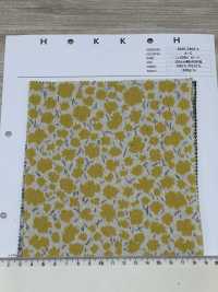 8025-1865-2 Knitted 3-color Jacquard With Dense Floral Print[Textile / Fabric] HOKKOH Sub Photo