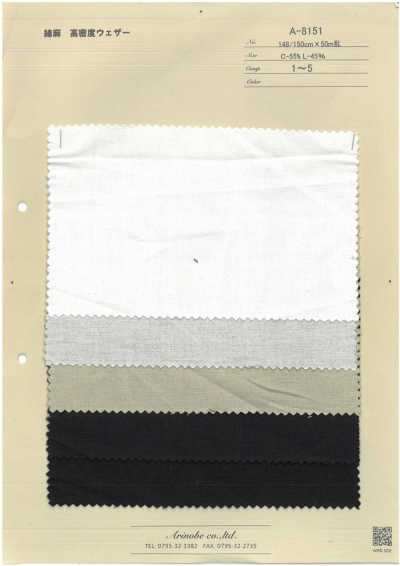 Cotton-linen High-density Weather Cloth