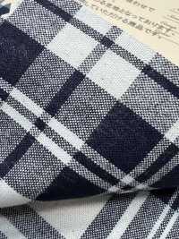 AN-9274 Rope Indigo Check[Textile / Fabric] ARINOBE Sub Photo