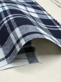 AN-9274 Rope Indigo Check[Textile / Fabric] ARINOBE Sub Photo