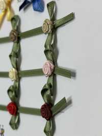 9820 Handmade Garland Rolled Rose Type[Ribbon Tape Cord] UNITED RIBBONS Sub Photo