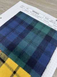 SB5823 30/2 Shaggy Tartan Big Tartan Check[Textile / Fabric] SHIBAYA Sub Photo