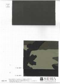 SB2709 Chino Cloth Pigment Camouflage Print[Textile / Fabric] SHIBAYA Sub Photo